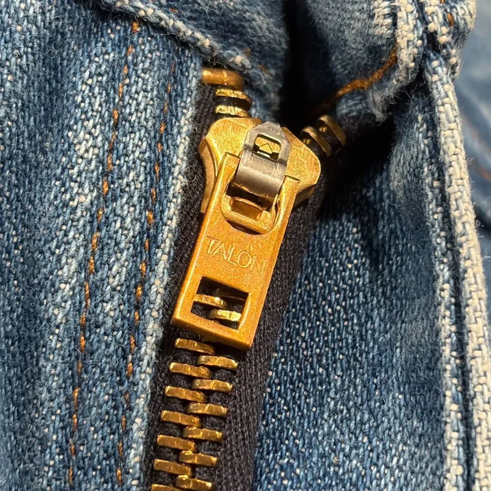 RARE Vintage 70s Sedgefield USA High Rise Bootcut Jeans Sanforized 29x32 Talon